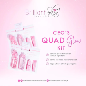 Brilliant Skin CEO’s Quad Glow Kit (New Face)