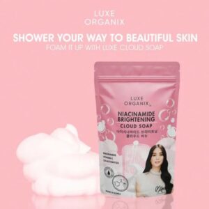 Niacinamide Brightening Cloud Soap by LUXE ORGANIX