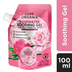 Rosewater Soothing Gel 100 ml by LUXE ORGANIX